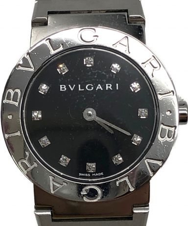 中古・古着通販】BVLGARI (ブルガリ) 腕時計 ブラック｜ブランド