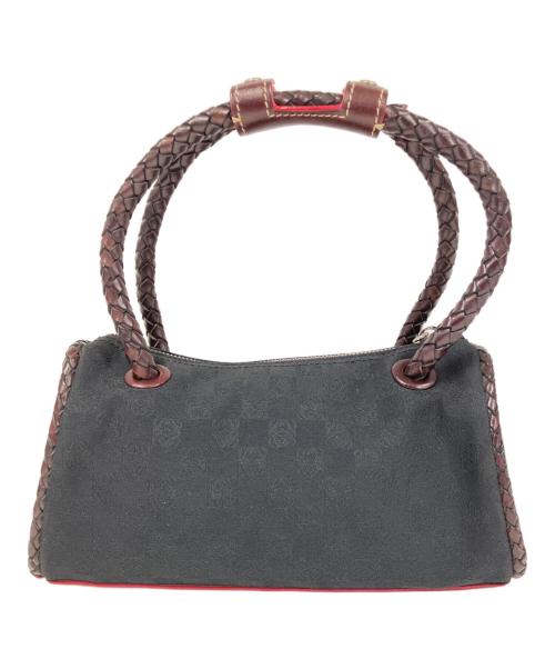 LOEWE（ロエベ）LOEWE (ロエベ) ハンドバッグ ブラック×レッドの古着・服飾アイテム