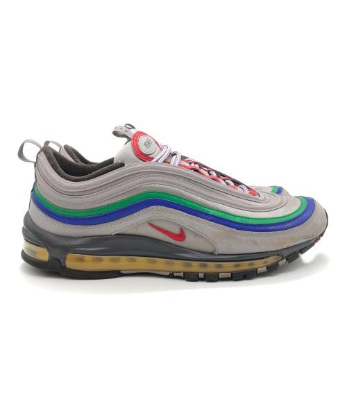 NIKE（ナイキ）NIKE (ナイキ) AIRMAX97　スニーカー グレー×グリーン サイズ:SIZE 28cmの古着・服飾アイテム