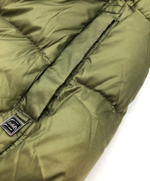add（エーディーディー）add (エーディーディー) ダウンコート オリーブ サイズ:4の古着・服飾アイテム
