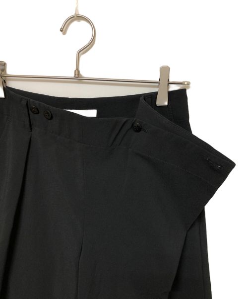 FRAMeWORK（フレームワーク）FRAMeWORK (フレームワーク) 撥水リサイクルPeラップワイドパンツ ブラック サイズ:SIZE Mの古着・服飾アイテム