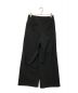FRAMeWORK (フレームワーク) 撥水リサイクルPeラップワイドパンツ ブラック サイズ:SIZE M：5000円