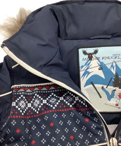 MOOSE KNUCKLES（ムース ナックルズ）MOOSE KNUCKLES (ムース ナックルズ) ダウンジャケット ネイビー サイズ:Sの古着・服飾アイテム