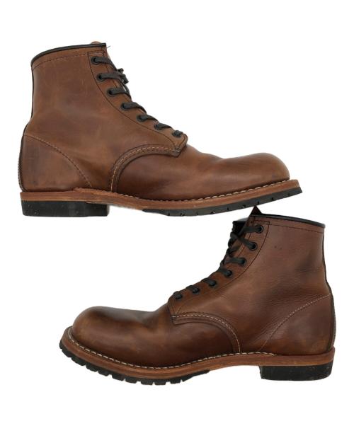 RED WING（レッドウィング）RED WING (レッドウィング) レザーブーツ ブラウン サイズ:27の古着・服飾アイテム