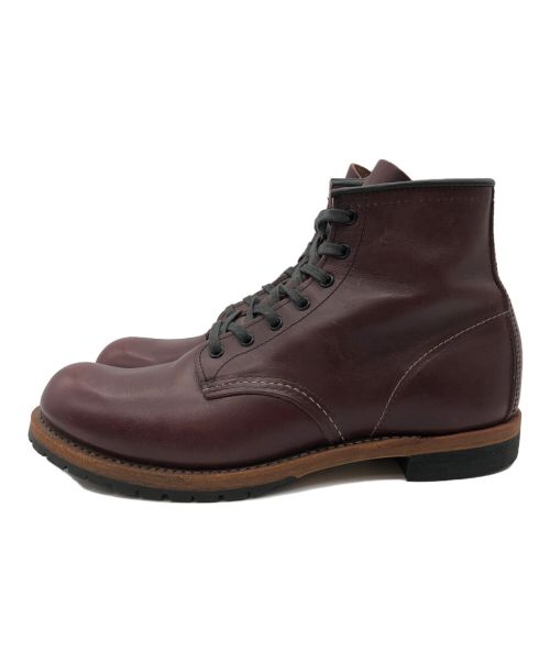 RED WING（レッドウィング）RED WING (レッドウィング) レザーブーツ ワインレッド×ブラウン サイズ:26.5の古着・服飾アイテム