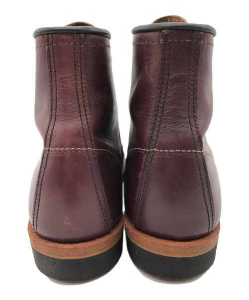 RED WING（レッドウィング）RED WING (レッドウィング) レザーブーツ ワインレッド×ブラウン サイズ:26.5の古着・服飾アイテム