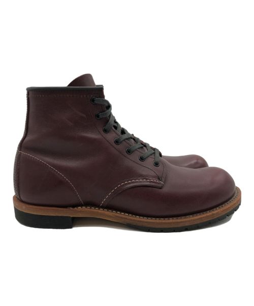 RED WING（レッドウィング）RED WING (レッドウィング) レザーブーツ ワインレッド×ブラウン サイズ:26.5の古着・服飾アイテム