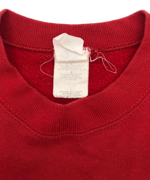 MICKEY&CO（ミッキー アンド コー）MICKEY&CO (ミッキー アンド コー) プルオーバースウェット レッド サイズ:SIZE Lの古着・服飾アイテム