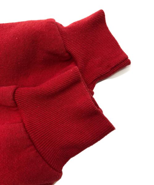 MICKEY&CO（ミッキー アンド コー）MICKEY&CO (ミッキー アンド コー) プルオーバースウェット レッド サイズ:SIZE Lの古着・服飾アイテム