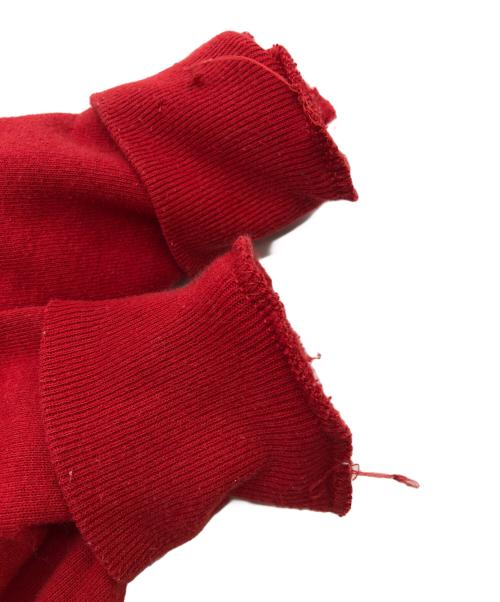 MICKEY&CO（ミッキー アンド コー）MICKEY&CO (ミッキー アンド コー) プルオーバースウェット レッド サイズ:SIZE Lの古着・服飾アイテム