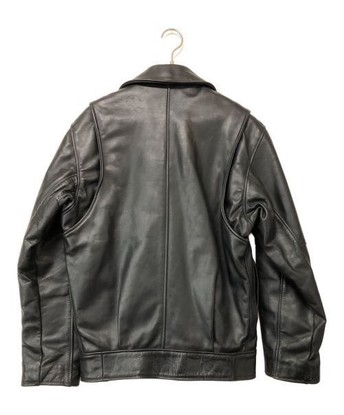 Schott（ショット）Schott (ショット) レザージャケット ブラック サイズ:34の古着・服飾アイテム