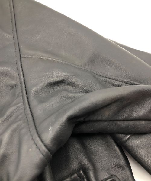 Schott（ショット）Schott (ショット) レザージャケット ブラック サイズ:34の古着・服飾アイテム