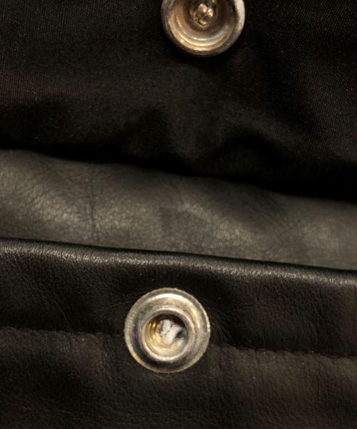 Schott（ショット）Schott (ショット) レザージャケット ブラック サイズ:34の古着・服飾アイテム