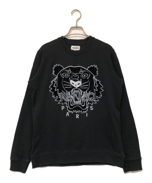 KENZO（ケンゾー）KENZO (ケンゾー) タイガースウェット ブラック サイズ:SIZE XSの古着・服飾アイテム