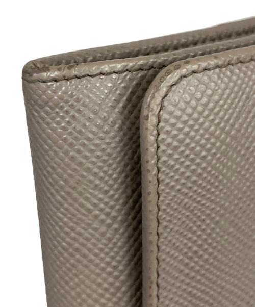 PRADA（プラダ）PRADA (プラダ) 長財布 グレーの古着・服飾アイテム