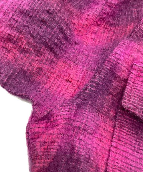 COMOLI（コモリ）COMOLI (コモリ) ウールシルクワークシャツ ピンク サイズ:SIZE 2の古着・服飾アイテム