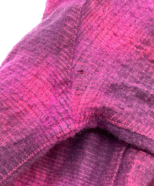 COMOLI（コモリ）COMOLI (コモリ) ウールシルクワークシャツ ピンク サイズ:SIZE 2の古着・服飾アイテム