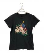 Ed Hardyエド ハーディー）の古着「半袖カットソー」｜ブラック