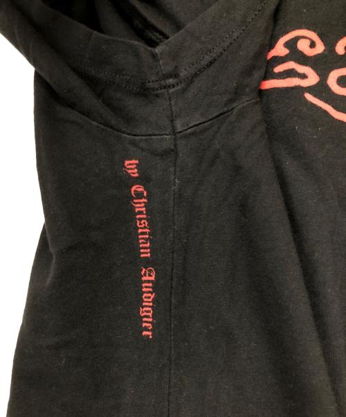 Ed Hardy（エド ハーディー）ED HARDY (エド ハーディー) 半袖カットソー ブラック サイズ:SIZE Mの古着・服飾アイテム