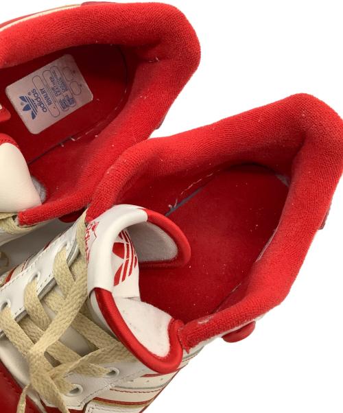 adidas（アディダス）adidas (アディダス) RIVALRY LOW 86　スニーカー ホワイト×レッド サイズ:SIZE 27cmの古着・服飾アイテム