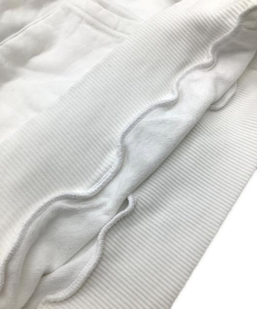 DIESEL（ディーゼル）DIESEL (ディーゼル) プルオーバーパーカー ホワイト×ブラック サイズ:SIZE Mの古着・服飾アイテム