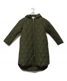 Emma Taylor（エマテイラー）の古着「ライナー付キルティングコート」｜カーキ