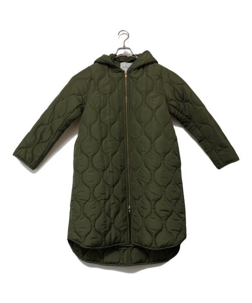 Emma Taylor（エマテイラー）Emma Taylor (エマテイラー) ライナー付キルティングコート カーキ サイズ:36の古着・服飾アイテム