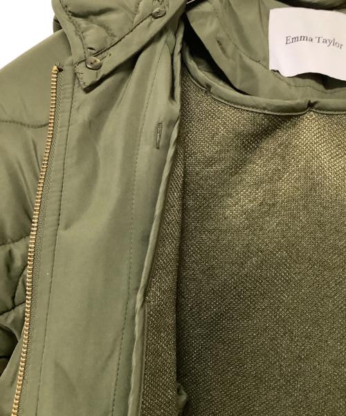 Emma Taylor（エマテイラー）Emma Taylor (エマテイラー) ライナー付キルティングコート カーキ サイズ:36の古着・服飾アイテム