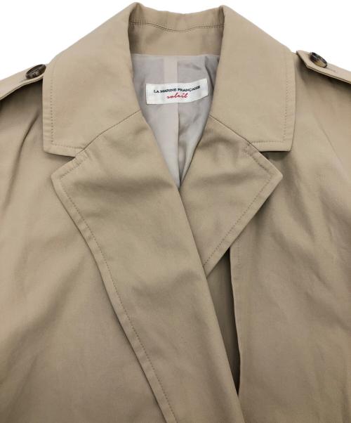 LA MARINE FRANCAISE（マリンフランセーズ）LA MARINE FRANCAISE (マリンフランセーズ) トレンチコート ベージュ サイズ:SIZE Sの古着・服飾アイテム