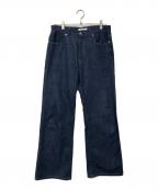 MONKEY TIMEモンキータイム）の古着「セミフレアエイジレスデニムパンツ」｜ブルー