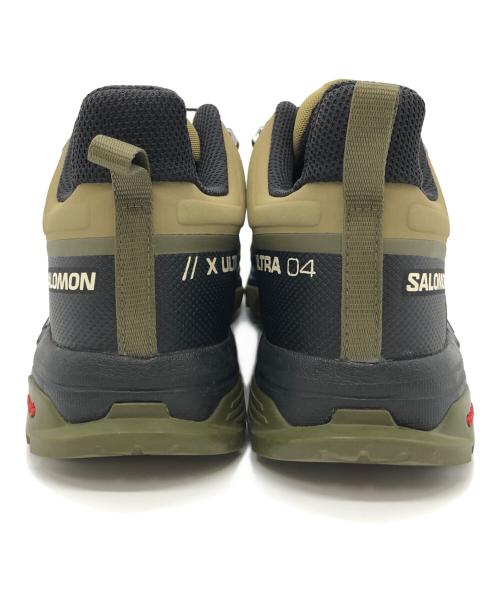 SALOMON（サロモン）SALOMON (サロモン) トレッキングシューズ カーキ×ブラック サイズ:SIZE 26cmの古着・服飾アイテム