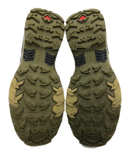 SALOMON（サロモン）SALOMON (サロモン) トレッキングシューズ カーキ×ブラック サイズ:SIZE 26cmの古着・服飾アイテム