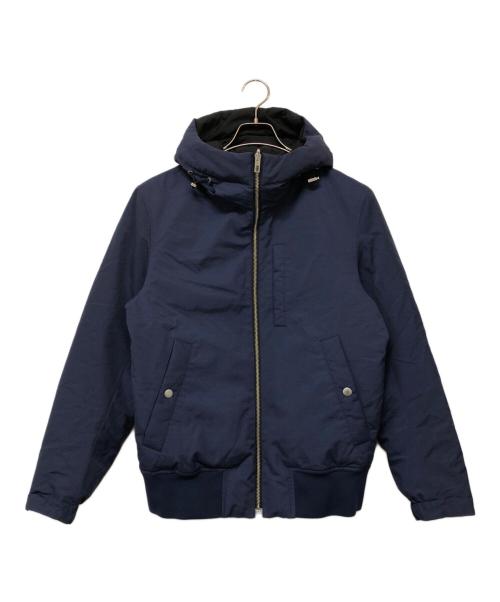 Calvin Klein（カルバンクライン）Calvin Klein (カルバンクライン) ダウンジャケット ネイビー×ブラック サイズ:SIZE 36の古着・服飾アイテム