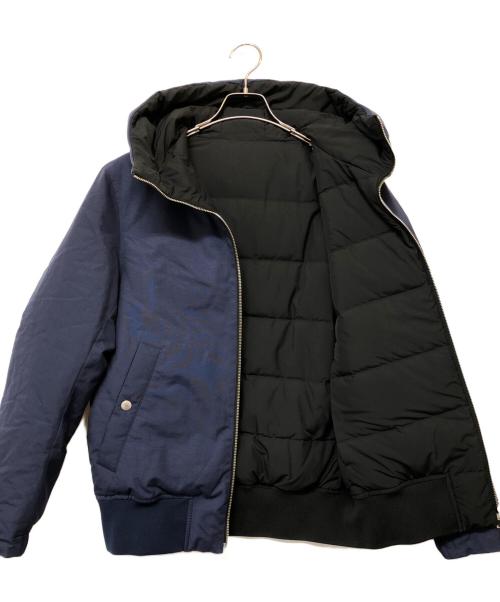 Calvin Klein（カルバンクライン）Calvin Klein (カルバンクライン) ダウンジャケット ネイビー×ブラック サイズ:SIZE 36の古着・服飾アイテム