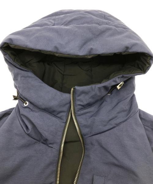 Calvin Klein（カルバンクライン）Calvin Klein (カルバンクライン) ダウンジャケット ネイビー×ブラック サイズ:SIZE 36の古着・服飾アイテム