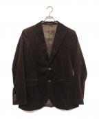 ALEXANDER JULIAN×duca viscontiアレキサンダージュリアン×）の古着「コーデュロイジャケット」｜ブラウン