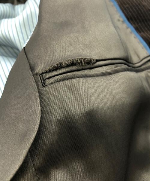 ALEXANDER JULIAN（アレキサンダージュリアン）ALEXANDER JULIAN (アレキサンダージュリアン) コーデュロイジャケット ブラウン サイズ:SIZE Mの古着・服飾アイテム