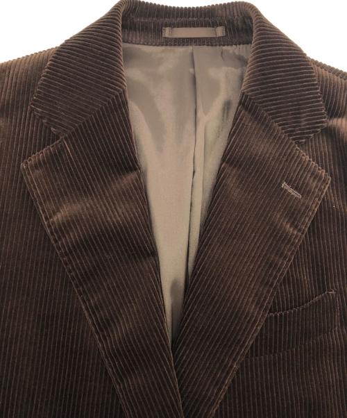 ALEXANDER JULIAN（アレキサンダージュリアン）ALEXANDER JULIAN (アレキサンダージュリアン) コーデュロイジャケット ブラウン サイズ:SIZE Mの古着・服飾アイテム