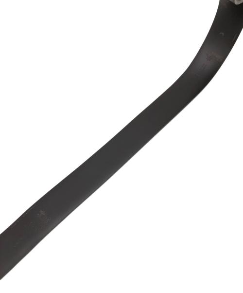 BURBERRY（バーバリー）BURBERRY (バーバリー) レザーベルト ダークブラウンの古着・服飾アイテム