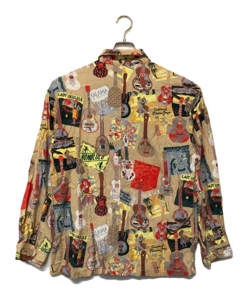 SLY（スライ）SLY (スライ) reyn spooner (レイン スプナー) 長袖シャツ ベージュ サイズ:Freeの古着・服飾アイテム