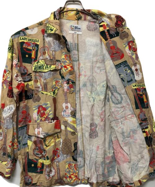 SLY（スライ）SLY (スライ) reyn spooner (レイン スプナー) 長袖シャツ ベージュ サイズ:Freeの古着・服飾アイテム