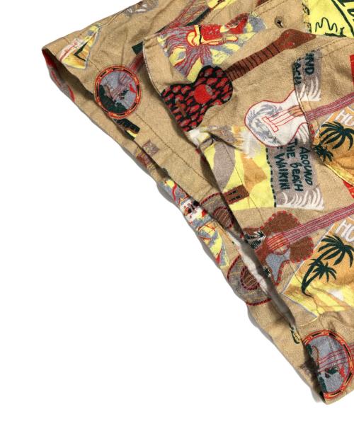 SLY（スライ）SLY (スライ) reyn spooner (レイン スプナー) 長袖シャツ ベージュ サイズ:Freeの古着・服飾アイテム