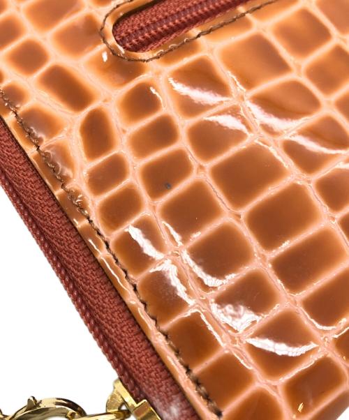 ATAO（アタオ）ATAO (アタオ) L字ファスナー財布 オレンジの古着・服飾アイテム