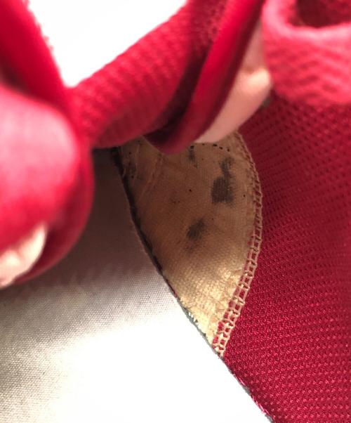 NIKE（ナイキ）NIKE (ナイキ) AIR JORDAN1 MID　スニーカー ベージュ×レッド サイズ:SIZE 26.5cmの古着・服飾アイテム