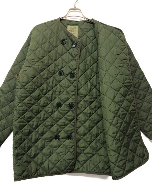 イギリス軍（イギリスグン）イギリス軍 (イギリスグン) イギリス軍　キルティングジャケット オリーブ サイズ:SIZE 190/112の古着・服飾アイテム