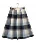 BLUE LABEL CRESTBRIDGE (ブルーレーベルクレストブリッジ) チェックスカート ホワイト×ネイビー サイズ:SIZE 38：6000円