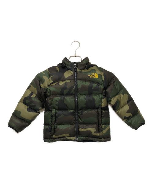 THE NORTH FACE（ザ ノース フェイス）THE NORTH FACE (ザ ノース フェイス) ダウンジャケット グリーン サイズ:110㎝の古着・服飾アイテム