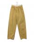 X-girl（エックスガール）の古着「デニムパンツ」｜イエロー