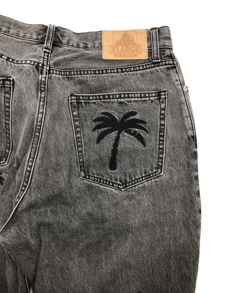 X-LARGE（エクストララージ）X-LARGE (エクストララージ) デニムパンツ ブラック サイズ:SIZE 81cm (W32)の古着・服飾アイテム