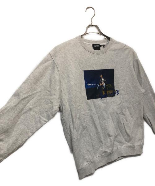 X-LARGE（エクストララージ）X-LARGE (エクストララージ) ボックスロゴスウェット グレー サイズ:Lの古着・服飾アイテム